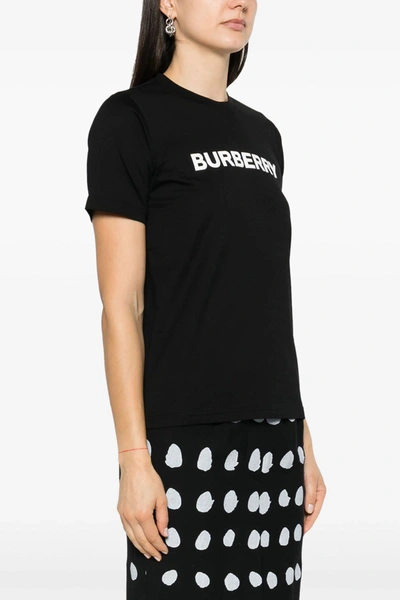 Shop Burberry Women 'margot' T-shirt In Multicolor