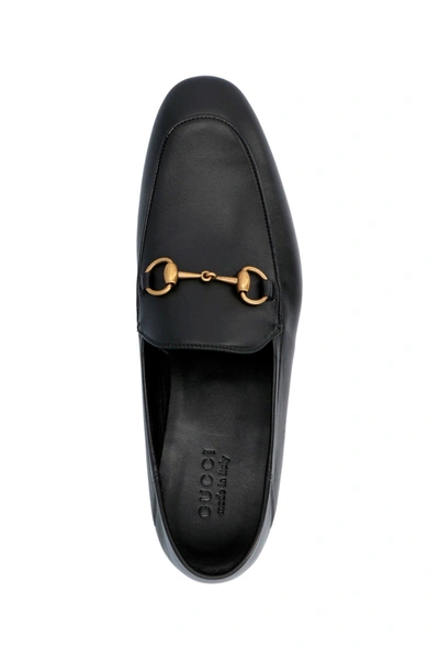 Shop Gucci Men 'brixton' Loafers In Black