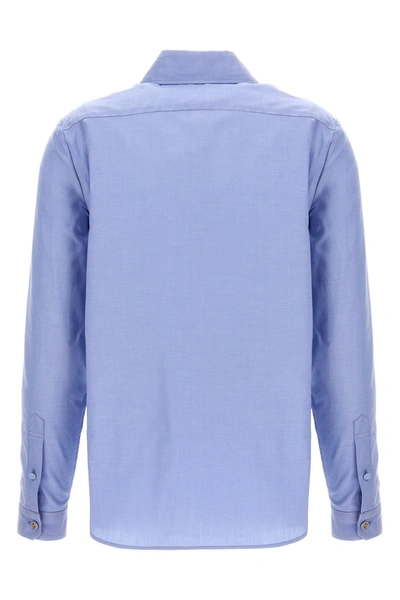 Shop Gucci Women 'oxford' Shirt In Blue