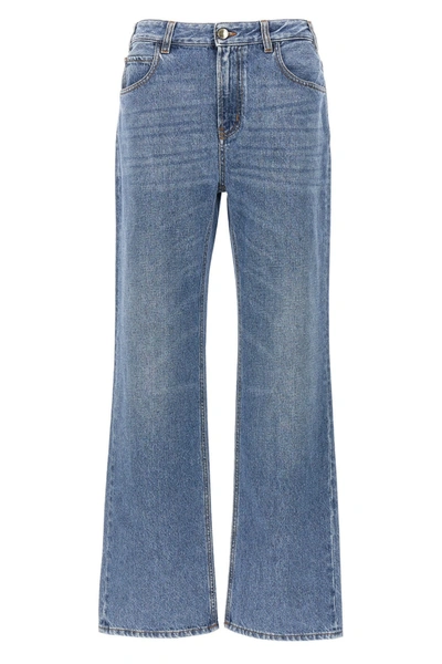 Shop Chloé Women High Waist Jeans In Blue