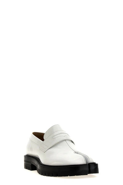 Shop Maison Margiela Men 'tabi' Loafers In Multicolor