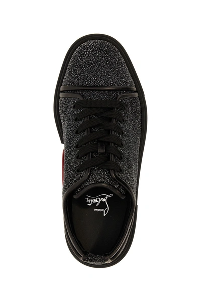 Shop Christian Louboutin Men 'adolon Junior' Sneakers In Black