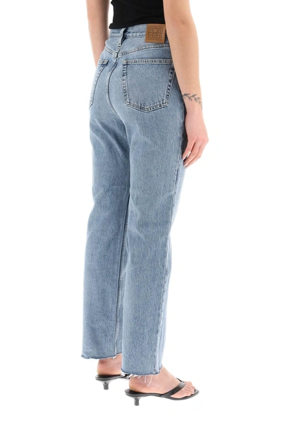 Shop Totême Toteme Classic Cut Jeans In Organic Cotton Women In Blue