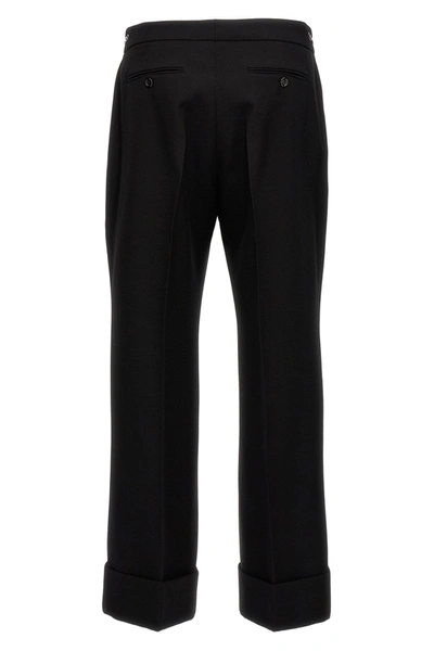 Shop Gucci Women 'morsetto' Pants In Black
