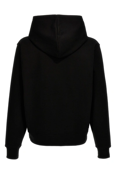 Shop Amiri Men 'staggered Chrome' Hoodie In Black