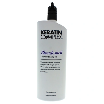 Shop Keratin Complex Blondeshell  Shampoo By  For Unisex - 33.8 oz Shampoo In Purple