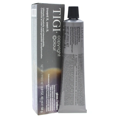 Shop Tigi Colour Gloss Creme Hair Color - # 6/23 Dark Violet Golden Blonde By  For Unisex - 2 oz Hair Colo In White
