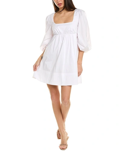Shop Staud Sophie Dress In White