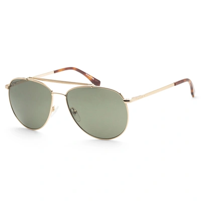 Lacoste Men's 57mm Gold Sunglasses In Gold