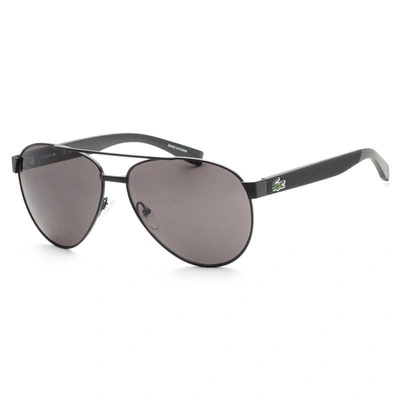 Shop Lacoste Unisex 60mm Black Matte Sunglasses In Multi