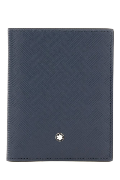 Shop Montblanc Extreme 3.0 Compact Wallet In Blue