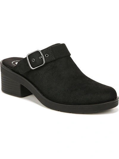 Shop Bzees Open Book Womens Buckle Round Toe Clogs In Black