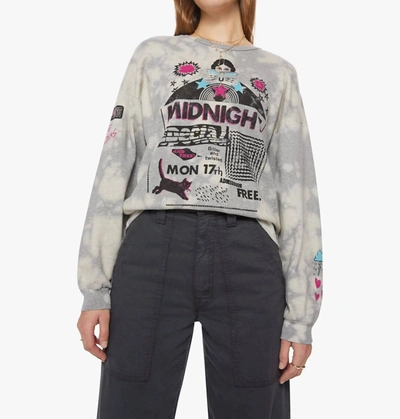 Shop Mother Drop Square Sweatshirt In Midnight Special In Multi