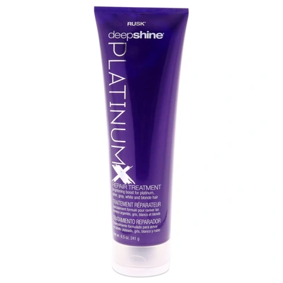 Shop Rusk Deepshine Platinumx Repair Treatment By  For Unisex - 8.5 oz Treatment In Silver