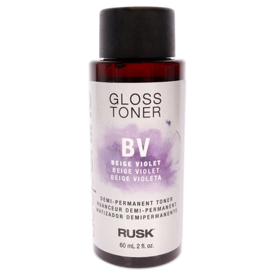 Shop Rusk Deepshine Gloss Demi-permanent Toner - Bv Beige Violet By  For Unisex - 2 oz Hair Color