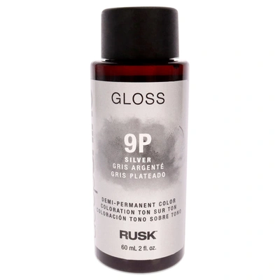 Shop Rusk Deepshine Gloss Demi-permanent Color - 9p Silver By  For Unisex - 2 oz Hair Color