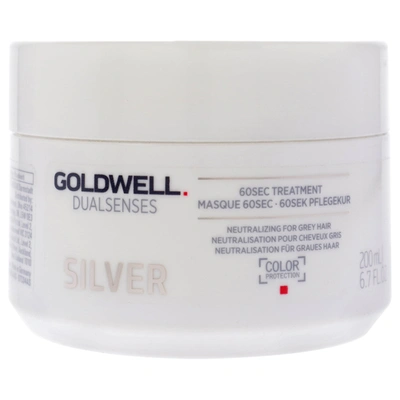Shop Goldwell Dualsenses Silver 60 Sec Treatment By  For Unisex - 6.7 oz Treatment