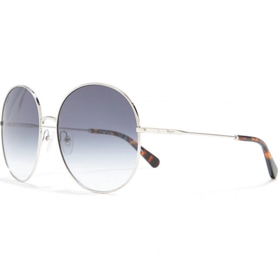 Ferragamo Women's 60mm Rose Gold Sunglasses In Multi