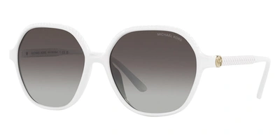 Shop Michael Kors Women's Bali 58mm White Sunglasses