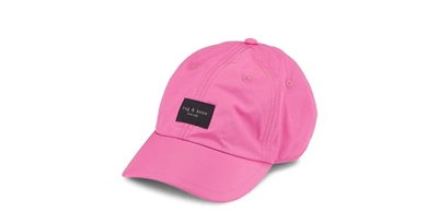 Shop Rag & Bone Women's Addison Baseball Cap In Magenta In Pink