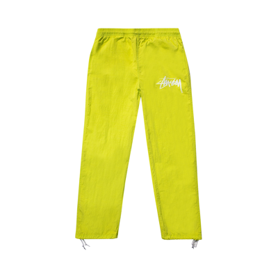 Pre-owned Nike X Stussy Pants 'bright Cactus' In Green
