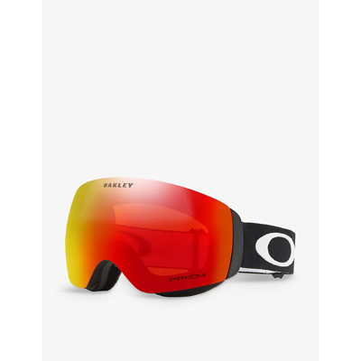 Oakley Mens Black Oo7064 Flight Deck™ M O_matter Snow Goggles In Black