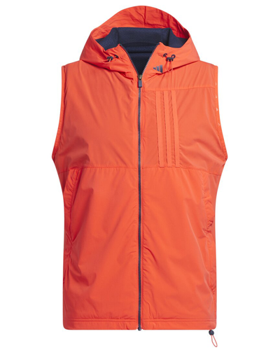 Shop Adidas Golf Ultimate365 Wind.rdy Vest In Red