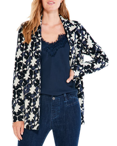 Nic + Zoe Women's Mosaic Mix Blazer In Black