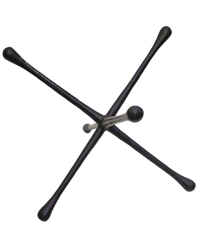 Sagebrook Home 18in Decorative Metal Jack In Black