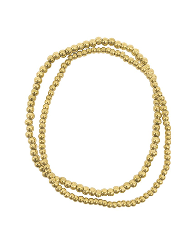 Shop Adornia 14k Plated Stretch Bracelet