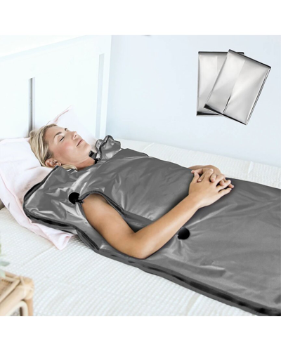 Shop Lifepro Sauna Blanket For Detoxification In Grey