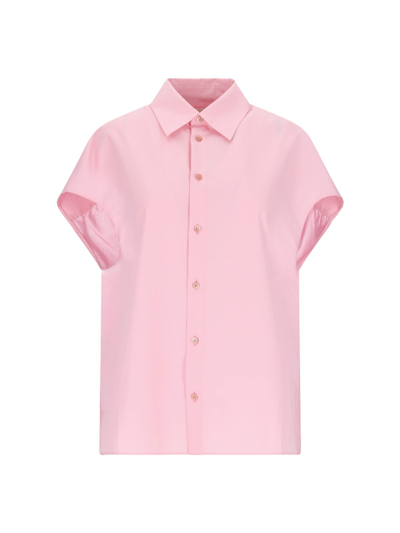 Shop Marni 'cocoon' Shirt In Pink