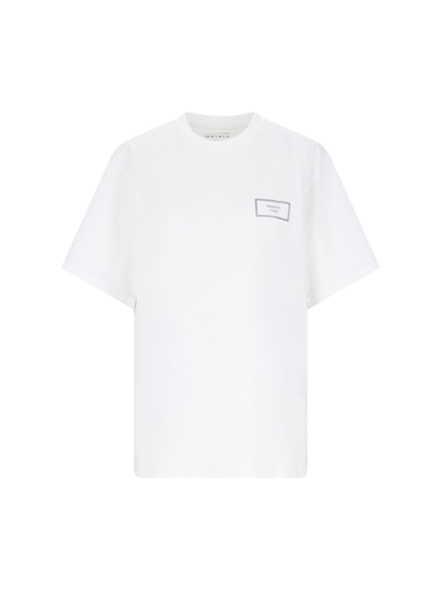 Shop Martine Rose Logo T-shirt In White