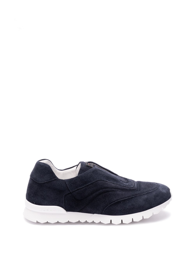 Shop Kiton `frew` Sneakers In Blue