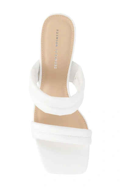 Shop Fashion To Figure Sophia Heeled Sandal In White