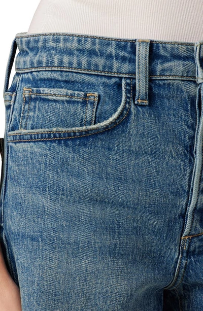Joe's The Jessie Frayed High Waist Relaxed Denim Shorts In Not Your Babe