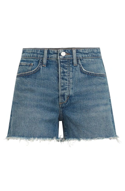 Joe's The Jessie Frayed High Waist Relaxed Denim Shorts In Not Your Babe