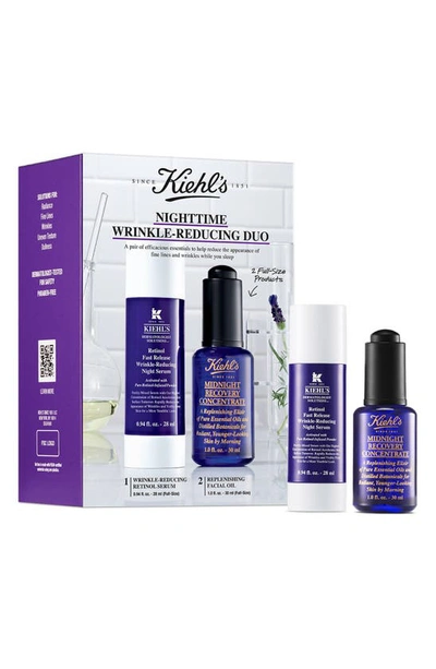 Shop Kiehl's Since 1851 Nighttime Wrinkle-reducing Duo $136 Value