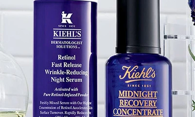 Shop Kiehl's Since 1851 Nighttime Wrinkle-reducing Duo $136 Value