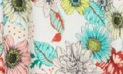 Shop Afrm Monique Long Sleeve Cutout Maxi Dress In Teal Garden
