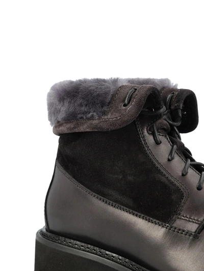 Shop Doucal's Boots In Graphite