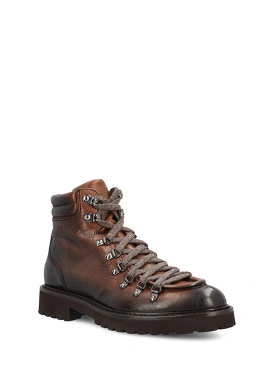 Shop Doucal's Boots In Brown