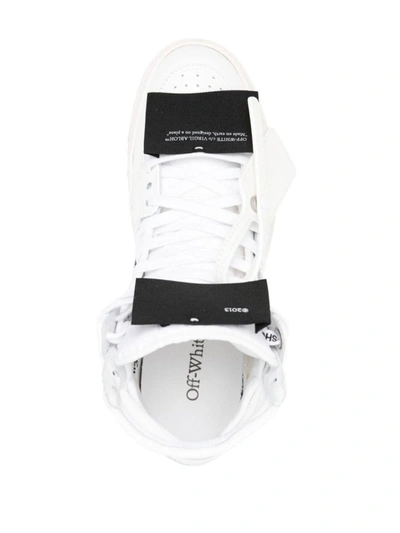 Shop Off-white 3.0 Off Court High-top Sneakers In White Black