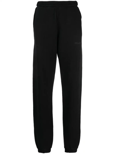 Shop Attico The  Penny Track Pants With Embossed Logo In Black