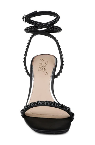 Shop Jewel Badgley Mischka Hosana Ankle Strap Sandal In Black