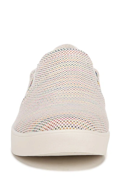 Shop Dr. Scholl's Madison Slip-on Sneaker In White Multi