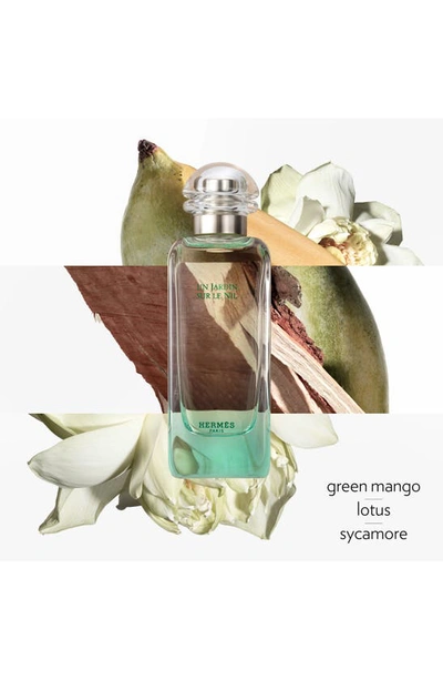 Hermes Un Jardin Sur Le Nil Eau De Toilette 100ml In Regular