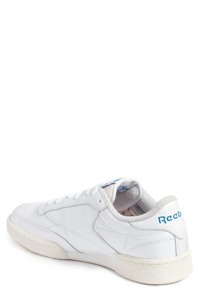 Shop Reebok Club C 85 Vintage Sneaker In White/ Chalk/ Vector Blue