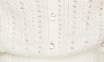 Shop Rebecca Minkoff Cecilia Alpaca Blend Sweater In White