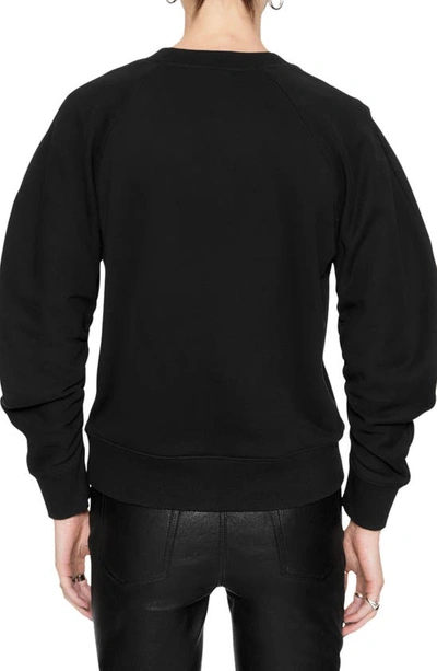 Shop Rebecca Minkoff Joan Sweatshirt In True Black